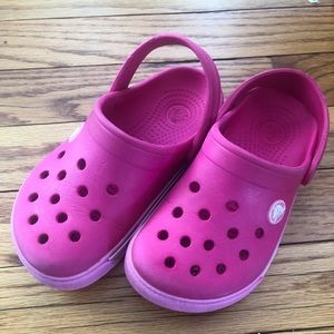 Pink Crocs Classic Clogs